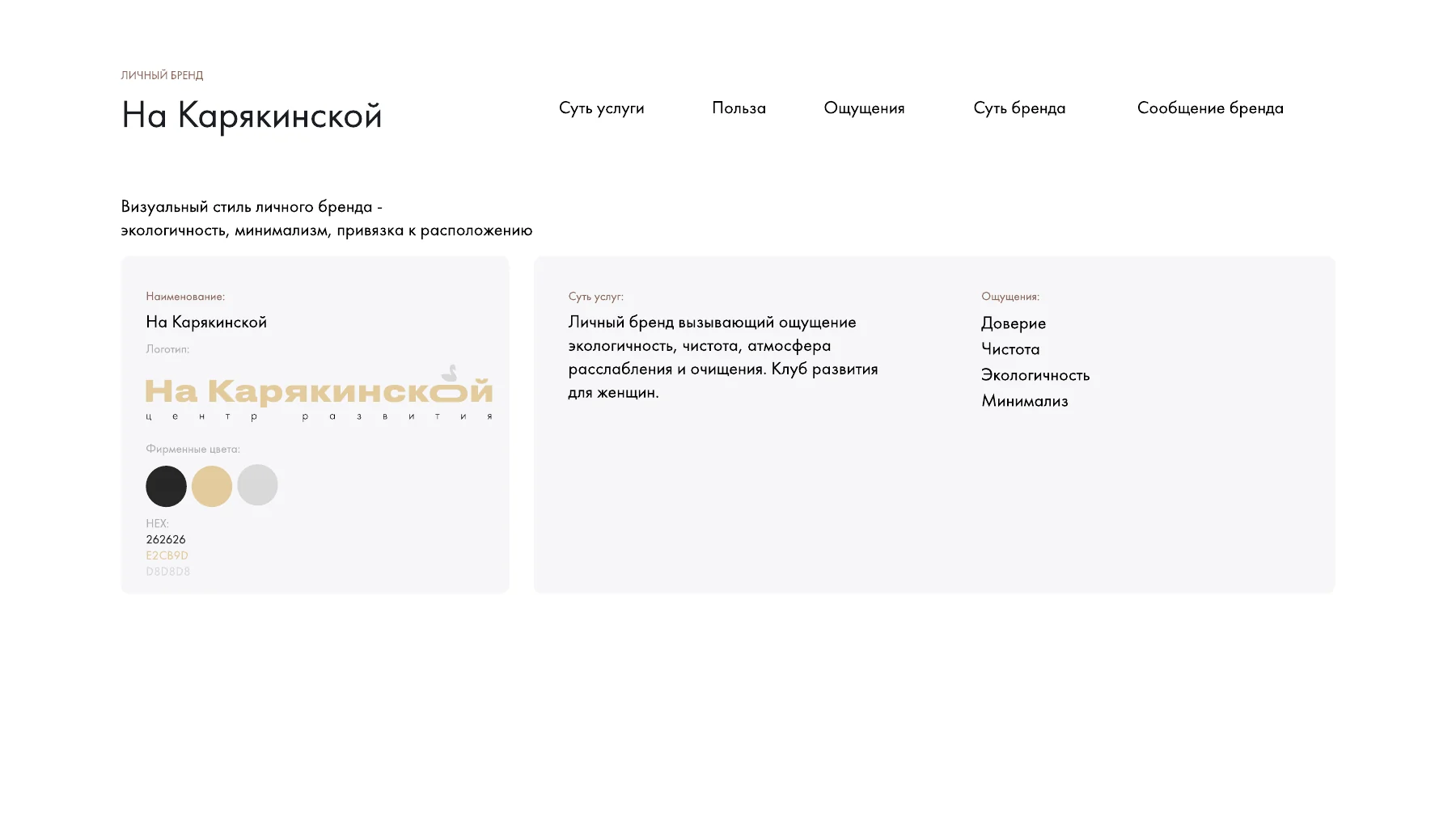 На Карякинской — лист презентации 1