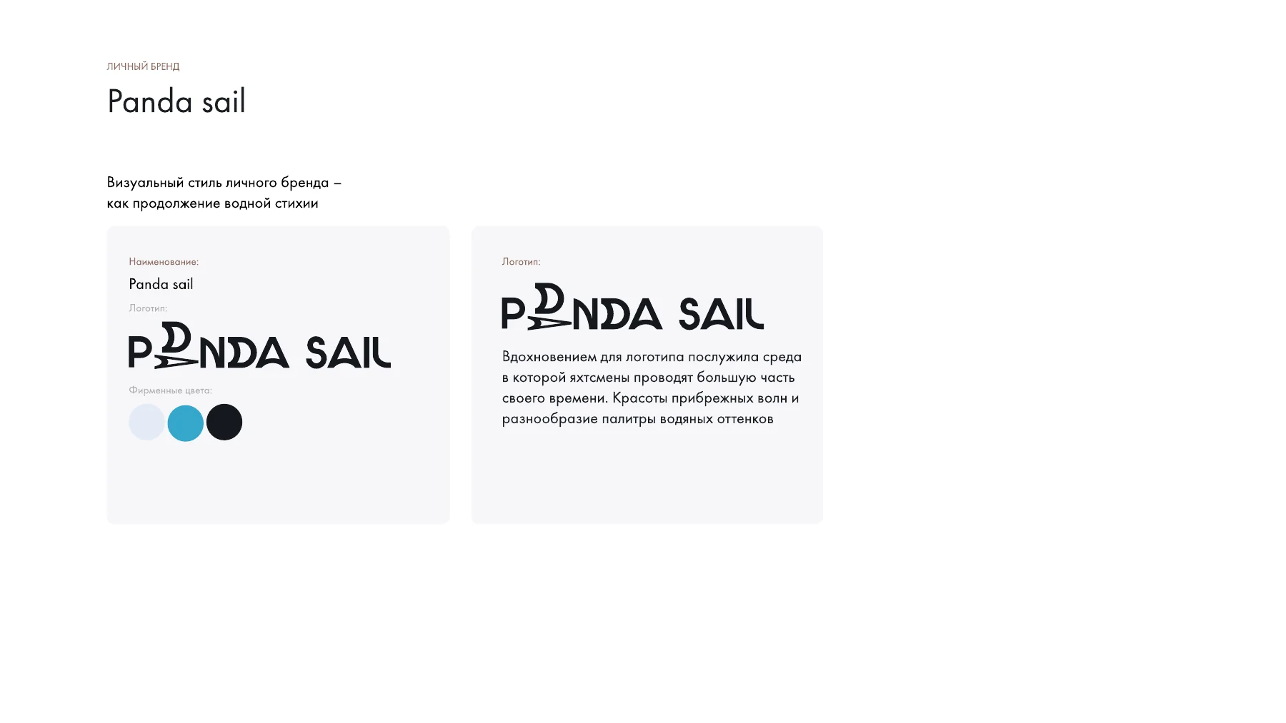 Panda Sail — лист презентации 3